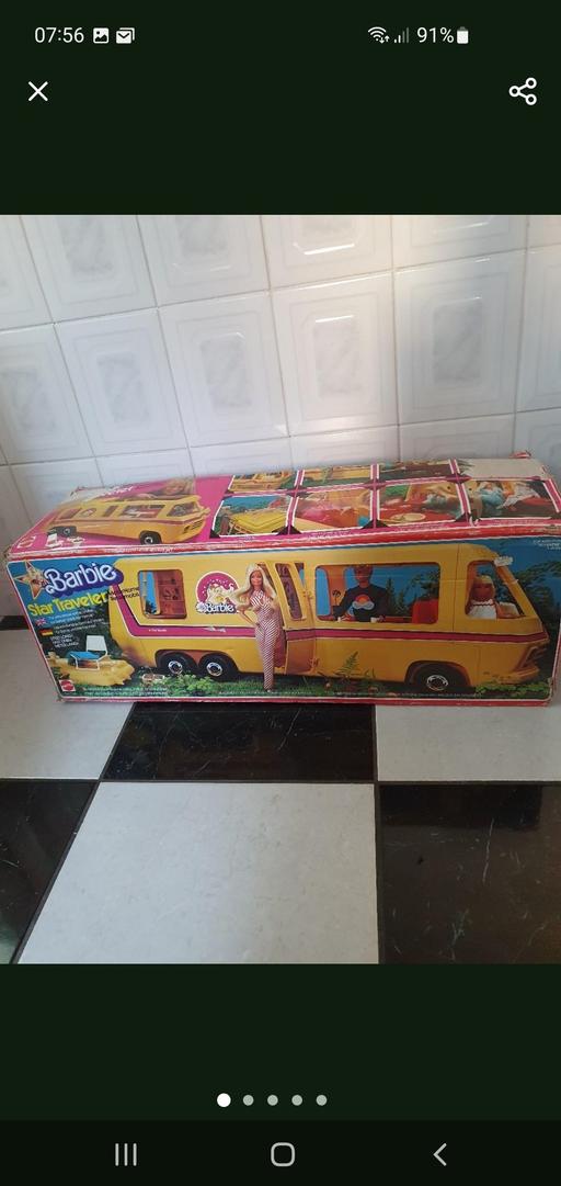 Buy & Sell Upper Gornal Dudley - Photos for vintage barbie large mobile home van 3ft