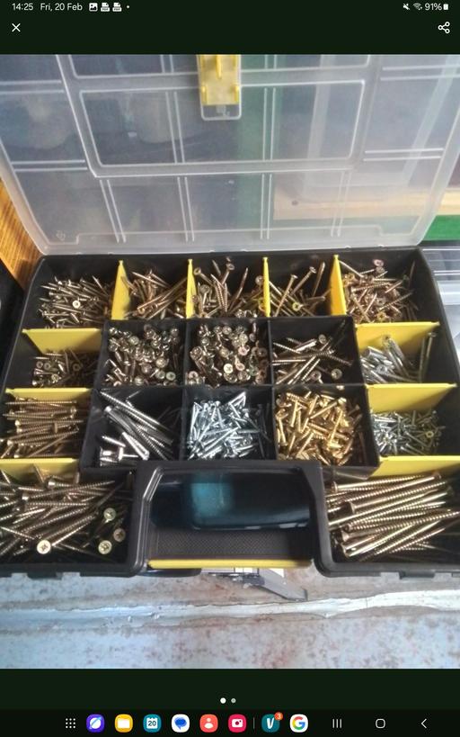 Buy & Sell Allhallows Medway - Kent - Photos for Stanley tool organiser & screws