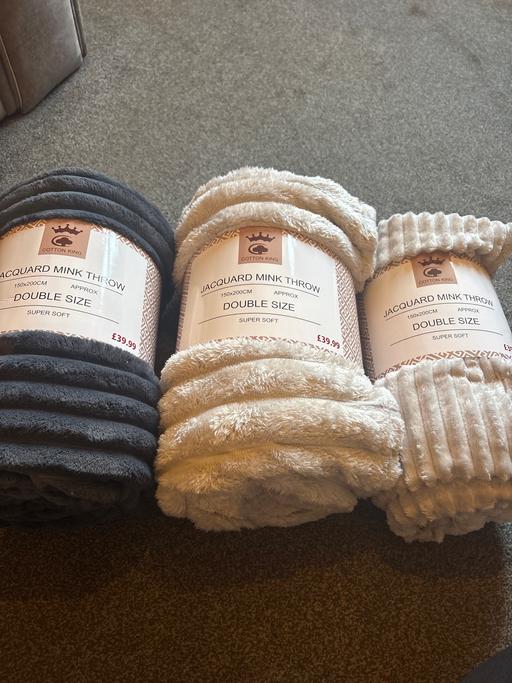 Buy & Sell Optimus Point Blaby - Photos for 3 mink throws