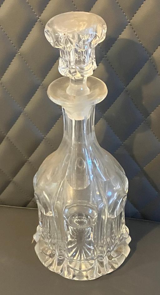 Buy & Sell Yeovil Somerset - Photos for Crystal wine decanter & stopper 1970s England