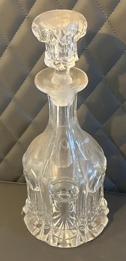 Buy & Sell Yeovil Somerset - Photos for Crystal wine decanter & stopper 1970s England