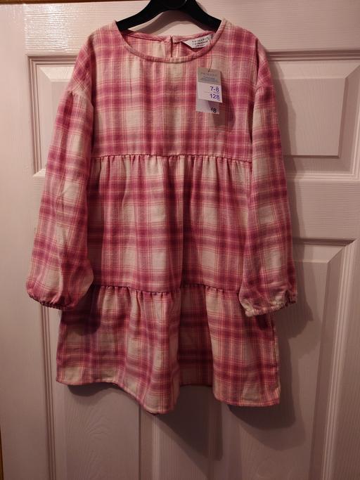 Buy & Sell Woodthorpe Charnwood - Photos for Girls pink checked dress size 7-8 years