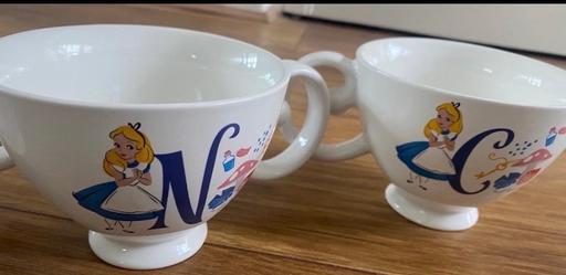 Buy & Sell Camp Hill Birmingham - Photos for Alice in wonderland cups letters N & C