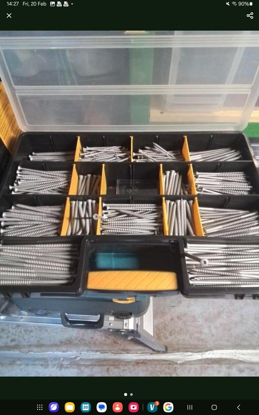 Buy & Sell Allhallows Medway - Kent - Photos for Screw box with screws