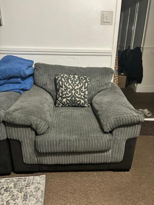 Buy & Sell Upton Park East London - Photos for VERY Phoenix Grey Armchair - Great condition.