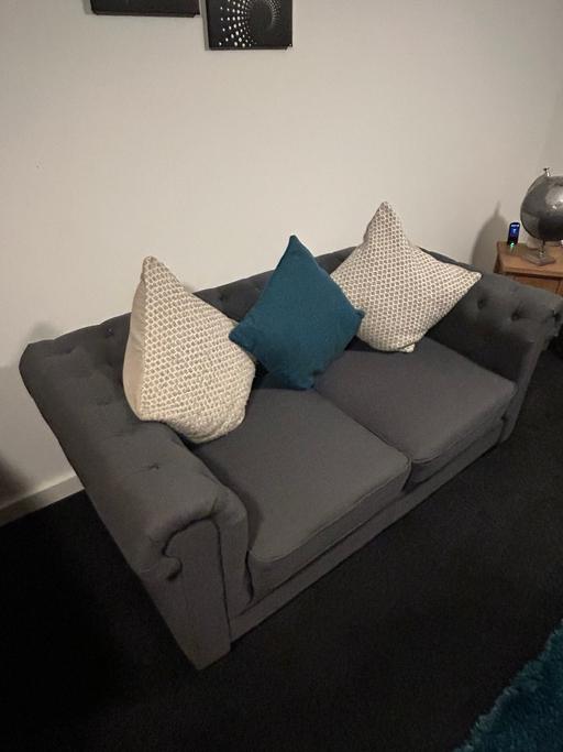 Buy & Sell Chatham Medway - Kent - Photos for 2 x 2 seat Chesterfield style sofas for sale