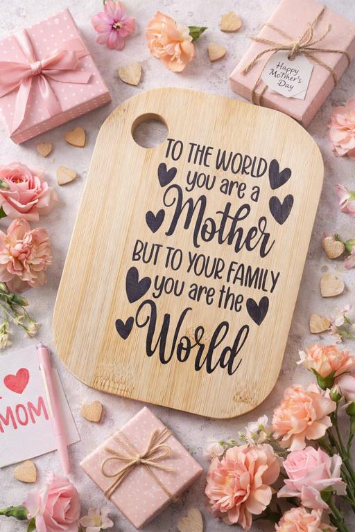 Buy & Sell Penn Wolverhampton - Photos for Mother's Day Bamboo Cutting Board