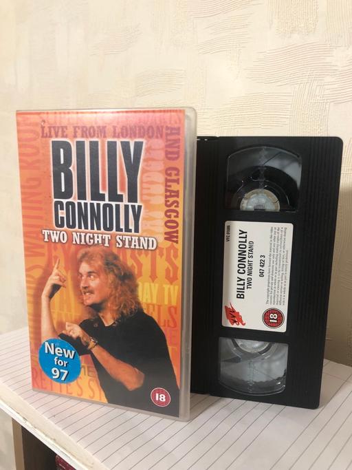 Buy & Sell Farington Moss South Ribble - Photos for Billy Connolly - Two Night Stand - VHS