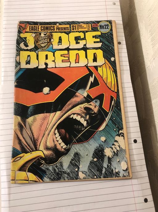 Buy & Sell Bamber Bridge South Ribble - Photos for Judge Dredd - #22 - Comic Book - 1985