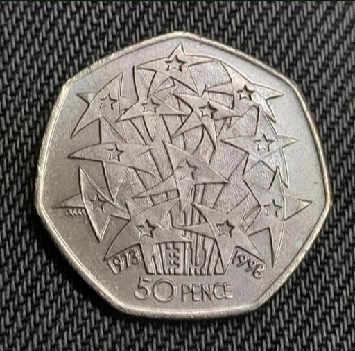 Buy & Sell Bamber Bridge South Ribble - Photos for STARBURST EU 50p COIN