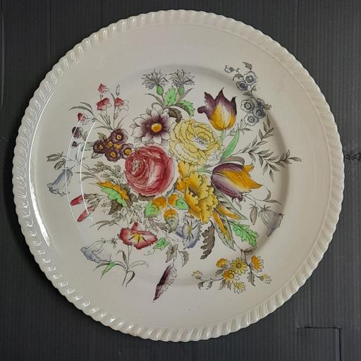 Buy & Sell Preston South Ribble - Photos for FLORAL DECORATED PLATE