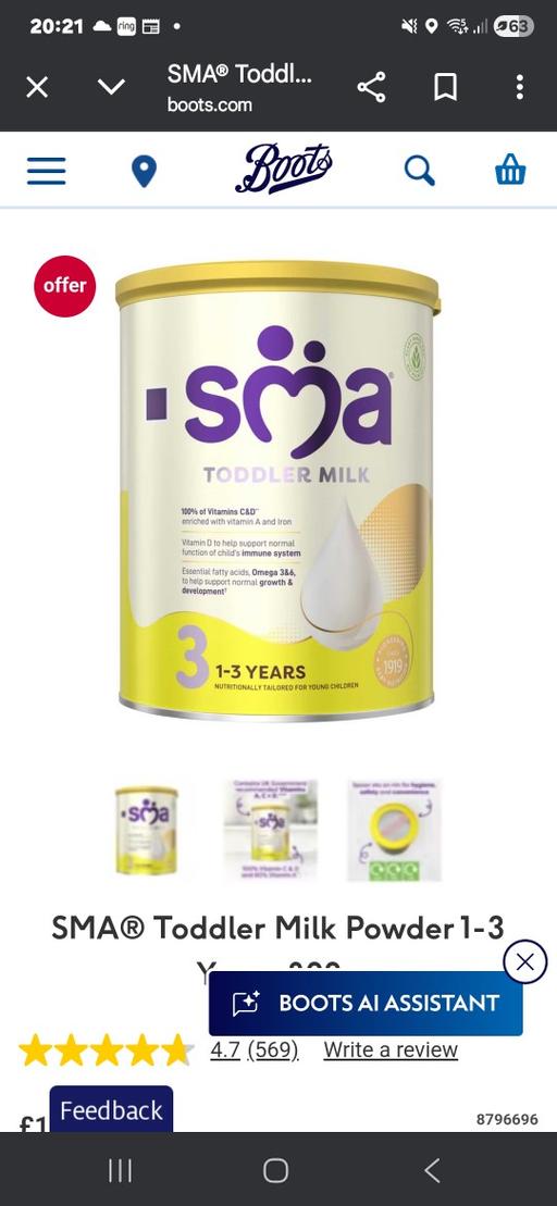 Buy & Sell Yew Tree Estate Sandwell - Photos for baby milk