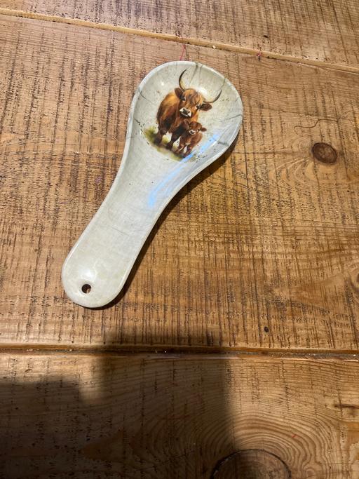 Buy & Sell Conisbrough Doncaster - Photos for Highland cow spoon for kitchen (teabag hold)