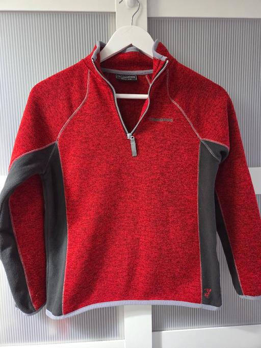 Buy & Sell Runcorn Halton - Photos for Age 11-12 CRAGHOPPERS red quarter zip jumper