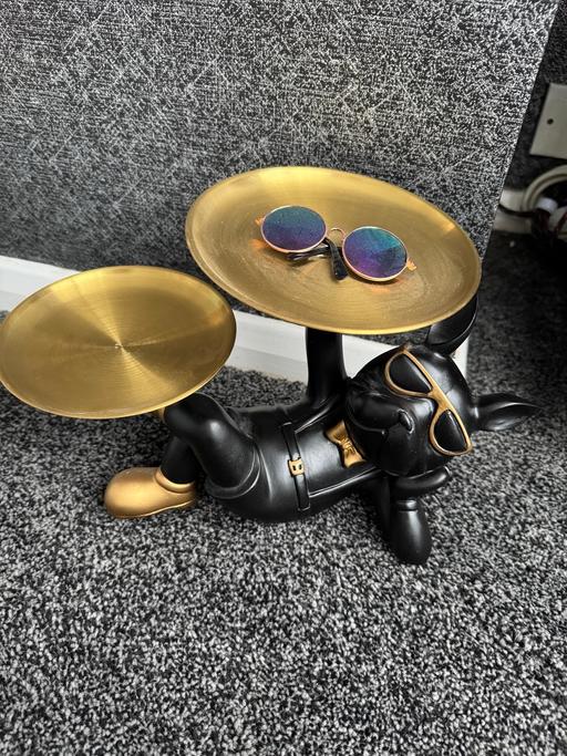 Buy & Sell New Eltham South East London - Photos for Lovely black and gold dog ornament