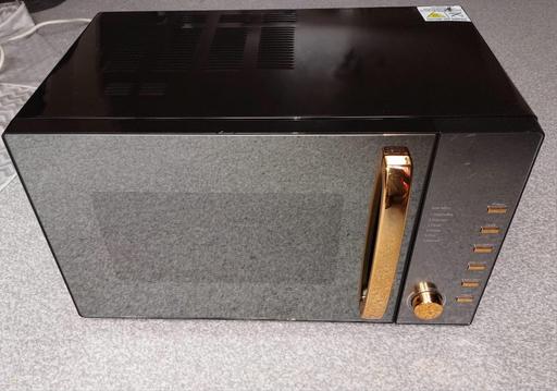 Buy & Sell Newbridge Wolverhampton - Photos for Brooklyn Microwave Black & Gold BM2 SKU-01274