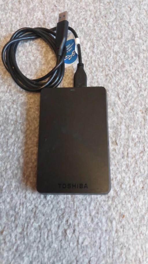 Buy & Sell Newbridge Wolverhampton - Photos for Toshiba 1TB Canvio Black With Accents 3.0 USB