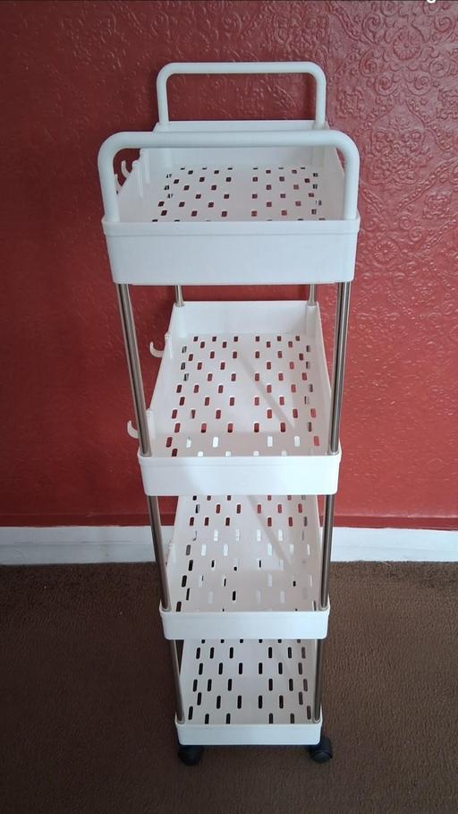 Buy & Sell Woodgate Birmingham - Photos for Rolling 4 Tier Trolley