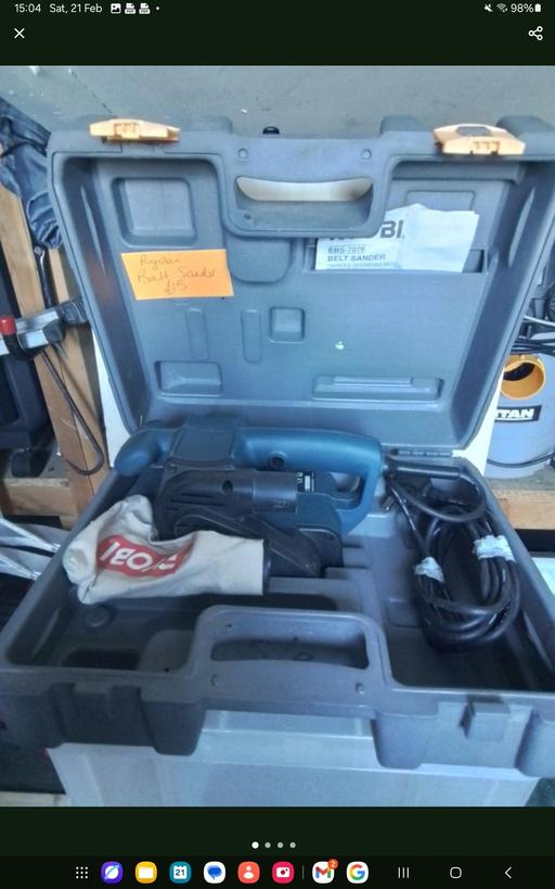 Buy & Sell Allhallows Medway - Kent - Photos for Ryobi belt sander