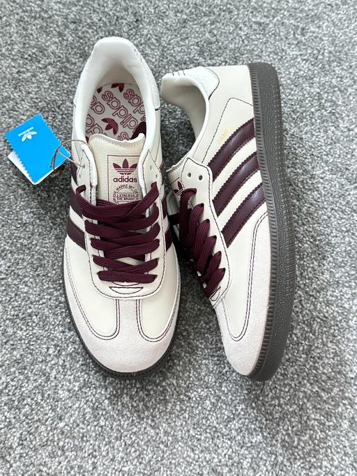 Buy & Sell Shirebrook Bolsover - Photos for Adidas samba women’s trainers 6.5 burgundy