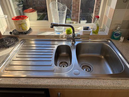 Buy & Sell Leeds West Yorkshire - Photos for Carton Phoenix stain less steel 1 and1/2 bowl