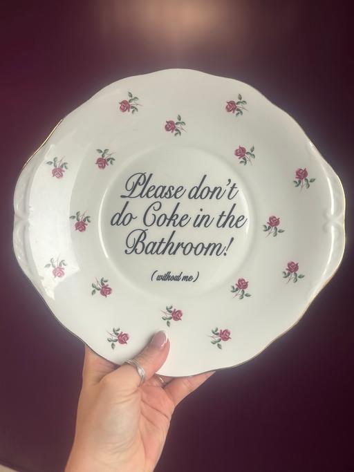 Buy & Sell Dover Town Centre Dover - Photos for Large decorative floral plate