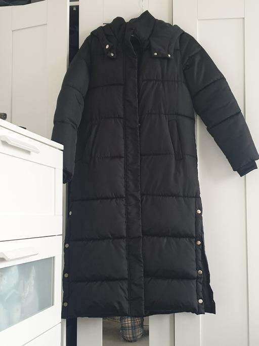 Buy & Sell Devons Road East London - Photos for black longline coat with hood