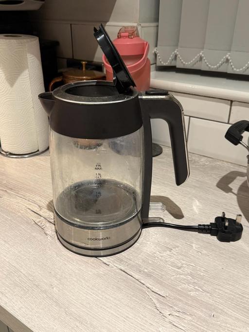 Buy & Sell Moxley Walsall - Photos for COOKWORKS SS GLASS KETTLE