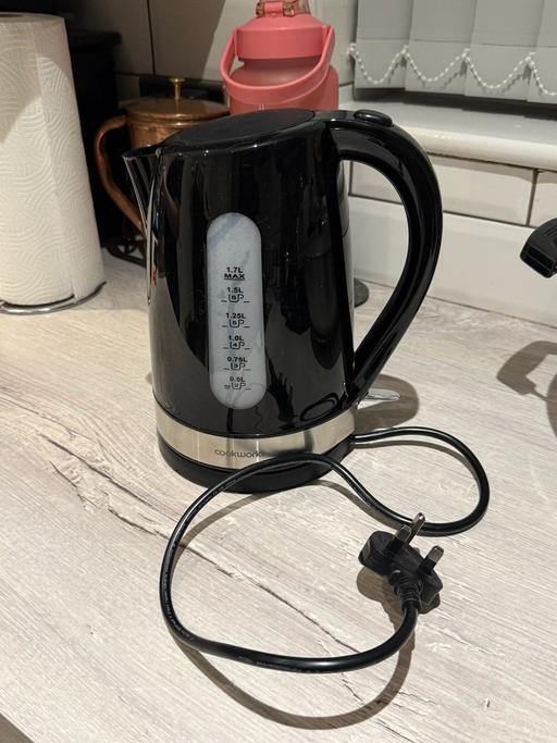 Buy & Sell Moxley Walsall - Photos for COOKWORKS PLASTIC ILLUM KETTLE BLK