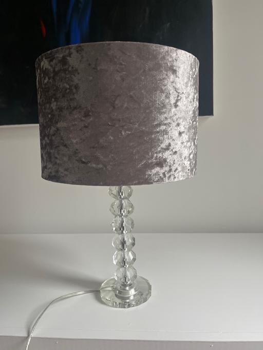 Buy & Sell Kings Hill Tonbridge and Malling - Photos for Lamp with Velvet lamp shade