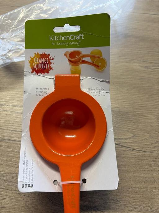 Buy & Sell Duckmanton Chesterfield - Photos for Kitchen craft orange squeezer