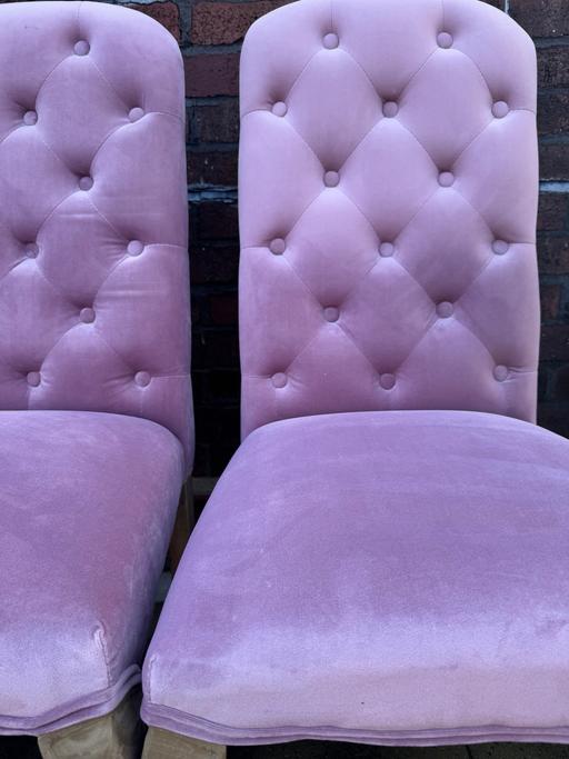 Buy & Sell - Photos for Dining Chairs Pink x 6
