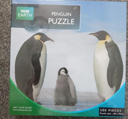 Buy & Sell South Hornchurch East London - Photos for BBC Earth Penguin Puzzle (New) 500 pieces