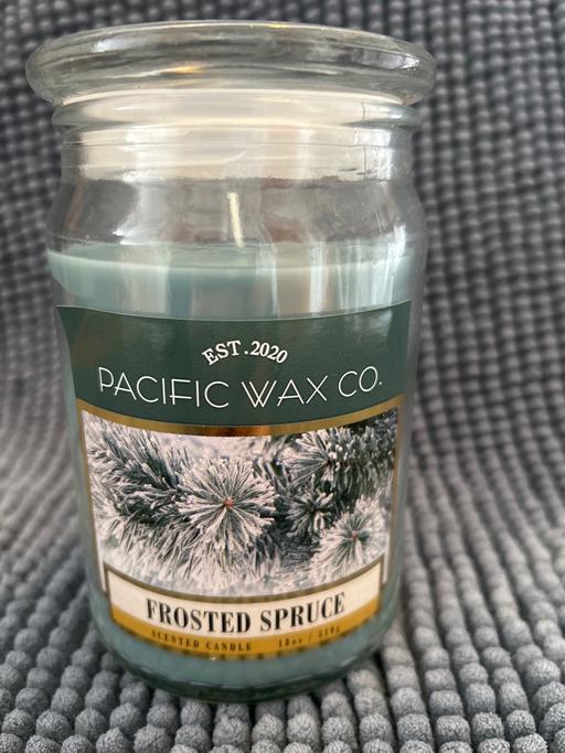 Buy & Sell Dovecot Knowsley - Photos for Frosted spruce wax candle in glass jar. Large