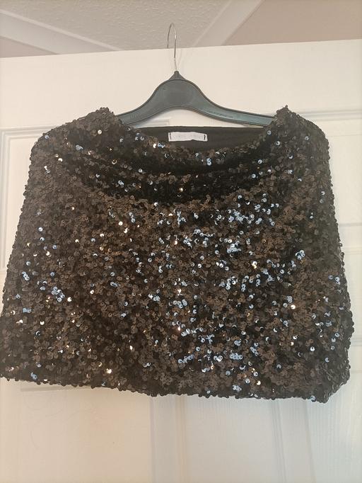 Buy & Sell Wednesfield Wolverhampton - Photos for shirt black stretch sequin skirt
