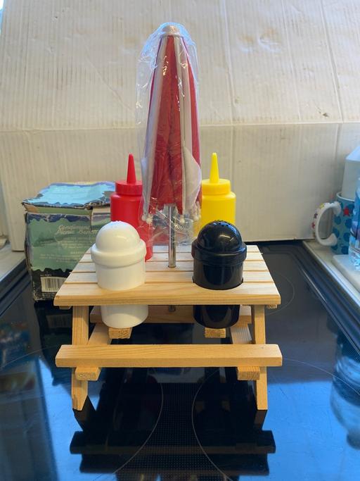 Buy & Sell Birchills Walsall - Photos for Condiment picnic bench 6pc set