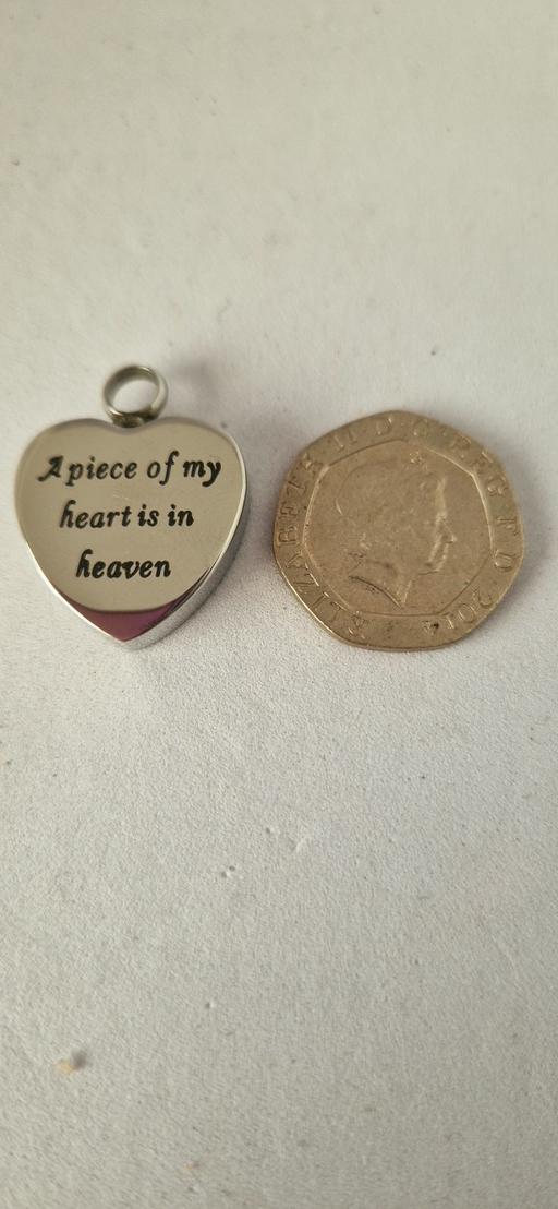Buy & Sell Bartley Green Birmingham - Photos for silver heart cremation ashes urn pendant