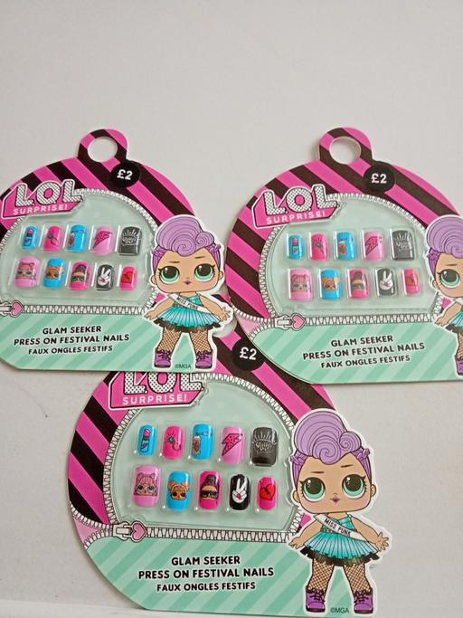 Buy & Sell Horncastle East Lindsey - Photos for 3 brand new girls LOL SURPRISE NAIL SETS