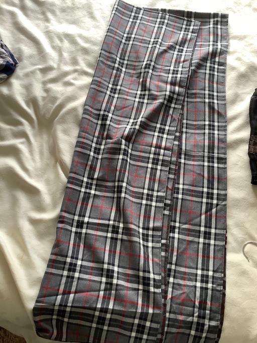 Buy & Sell Grassmoor North East Derbyshire - Photos for New… wide shoulder black check scarf