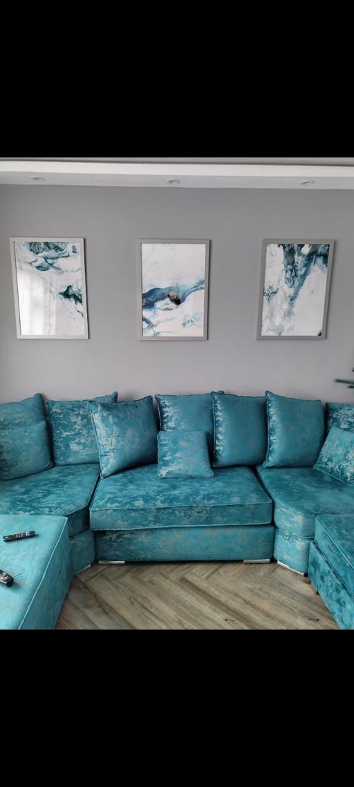 Buy & Sell Orrell Wigan - Photos for Framed teal artwork