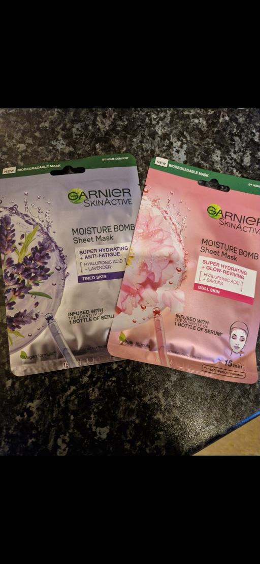 Buy & Sell Leicester City Centre Leicester - Photos for brand new garnier face masks x2