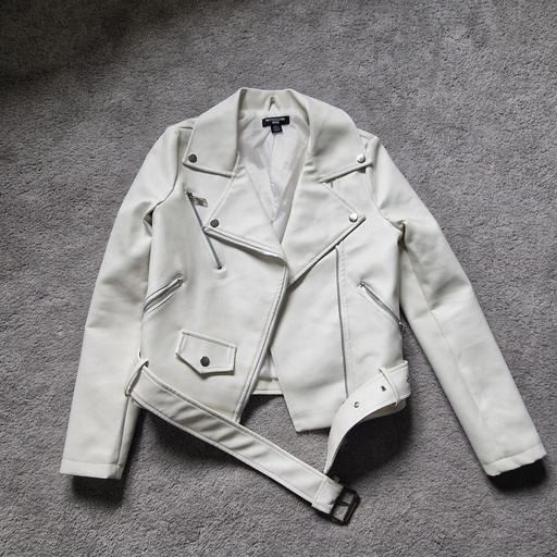 Buy & Sell Lymm Warrington - Photos for off white leather jacket