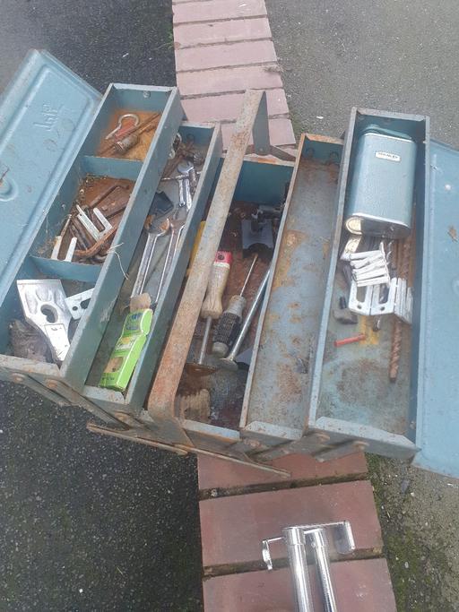 Buy & Sell Gornal Wood Dudley - Photos for Old Tool Box , With Some Tools Inside, Rough