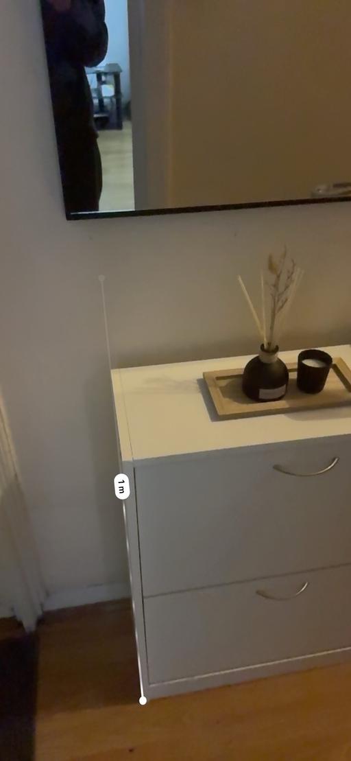 Buy & Sell Witton Birmingham - Photos for White Shoe Cabinet