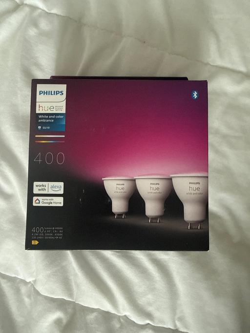 Buy & Sell Acton West London - Photos for Philips Hue Smart LED lights (3 pack)