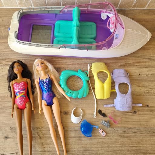 Buy & Sell Bexleyheath Bexley - Photos for Barbie Speedboat & Dolls