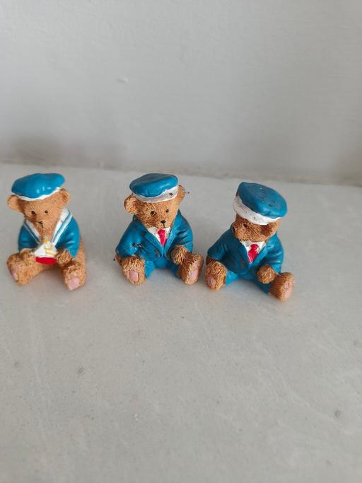 Buy & Sell Rhyl Denbighshire - Wales - Photos for 3 Vintage dressed teddies just over 1
