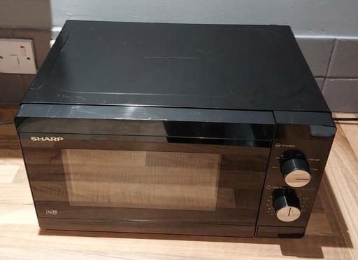 Buy & Sell Codsall Wolverhampton - Photos for SHARP YC-MS01U-B Solo Microwave - Black 20L