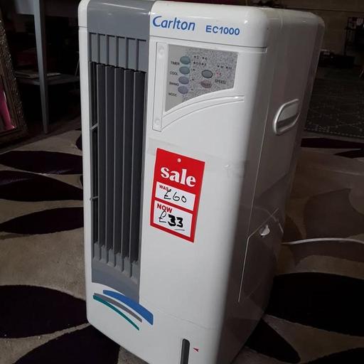 Buy & Sell Saint Pauls Trading Estate Tameside - Photos for White & grey Carlton EC1000 air cooler