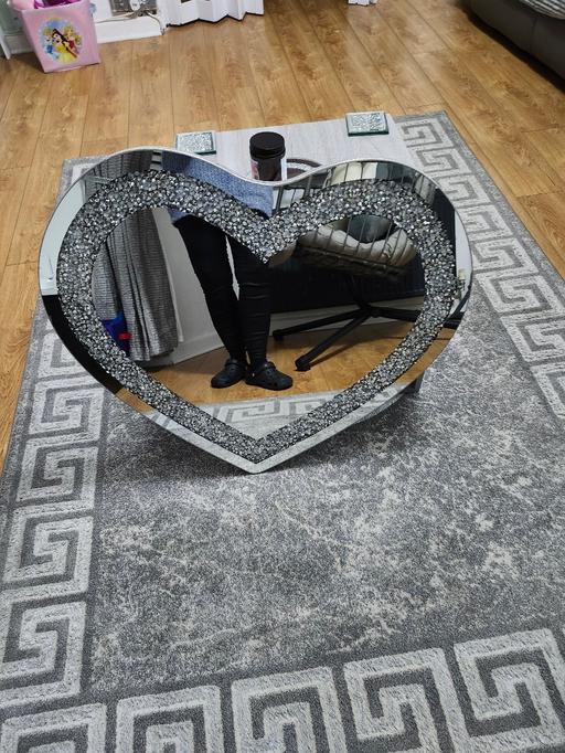 Buy & Sell West Bromwich Sandwell - Photos for large heart bling mirror